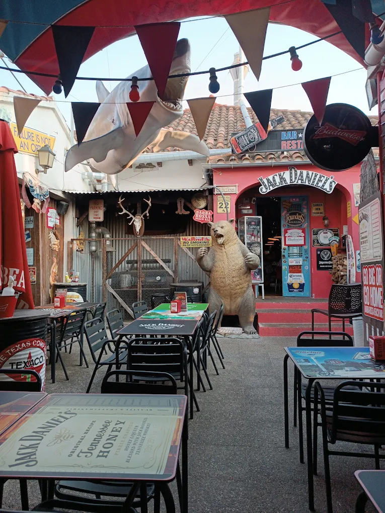Terraza exterior de Barba Rossa